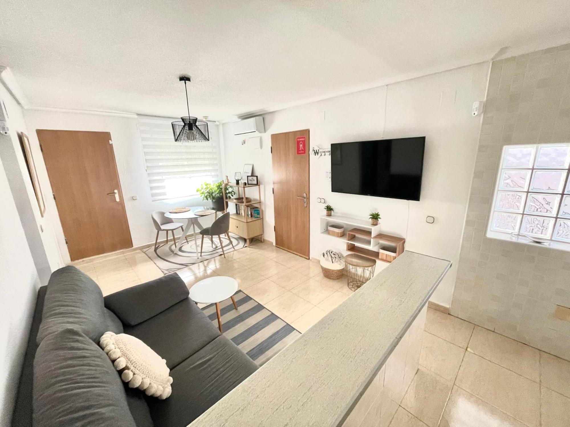 Pretty Bungalow With Private Terrace Polop Bagian luar foto