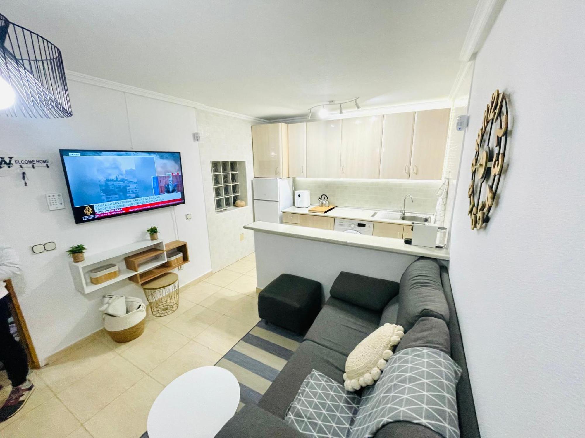 Pretty Bungalow With Private Terrace Polop Bagian luar foto